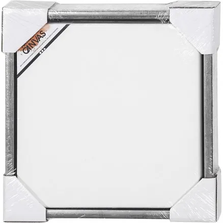 ArtistLine Canvas with frame, ext. dimensions 34x34 cm, depth 3 cm, white, anti